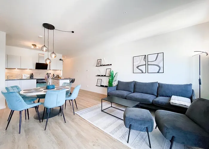 E&K Living - 6 Pers - Design Apartment - Fair - Congress - Parking